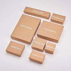 Kraft Paper Cardboard Jewelry Boxes&nbsp;CBOX-BC0001-09