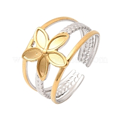 304 Stainless Steel Cuff Open Rings for Women&nbsp;SA-CBA82C8-12GP