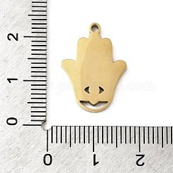 304 Stainless Steel Enamel Pendants&nbsp;STAS-I336-27G