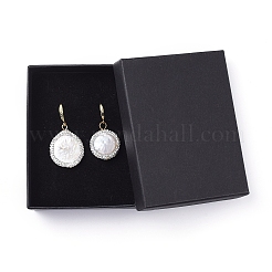 Natural Pearl Dangle Earring Sets&nbsp;EJEW-JE03912