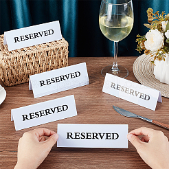 Acrylic Reserved Sign Plate&nbsp;AJEW-WH0248-964