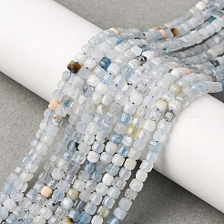 Natural Aquamarine Beads Strands&nbsp;G-G003-B02-01