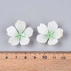 Flower Acrylic Bead Caps&nbsp;SACR-T017-51D
