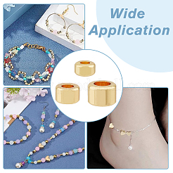 90Pcs 3 Style Rack Plating Brass Beads&nbsp;KK-HY0001-72