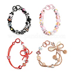 Hand Painted Acrylic with Enamel Beads&nbsp;MACR-K354-24