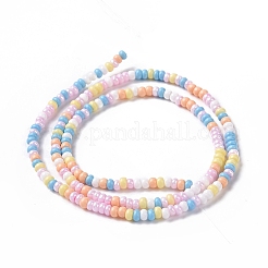 Glass Seed Bead Strands&nbsp;LAMP-B021-04E