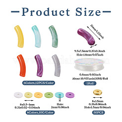 DIY Stretch Bracelet Making Kit&nbsp;DIY-CD0001-48