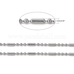 Tarnish Resistant 304 Stainless Steel Ball Chains&nbsp;CHS-K002-12