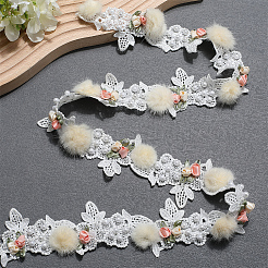 1 Yard Polyester Lace Trims&nbsp;SENE-CY0001-01