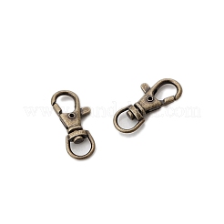 Zinc Alloy Swivel Lobster Claw Clasps&nbsp;PW-WG4DF9D-01