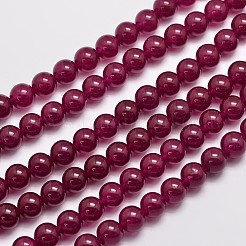 Natural & Dyed Malaysia Jade Bead Strands&nbsp;X-G-A146-8mm-A15