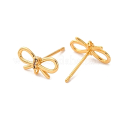 Brass Stud Earring Findings&nbsp;KK-K382-31G