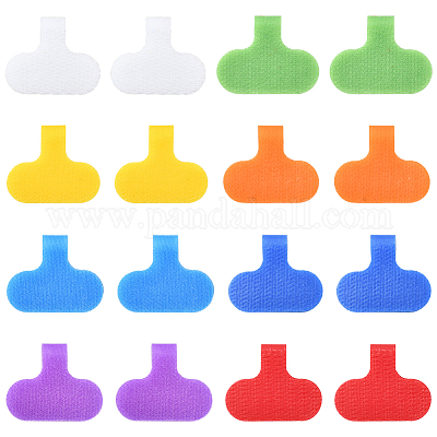 30Pcs Nylon Hook and Loop Cable Labels&nbsp;FIND-SP0004-89C-1