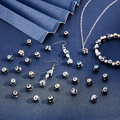 Electroplate Glass Beads&nbsp;EGLA-NB0001-13-1