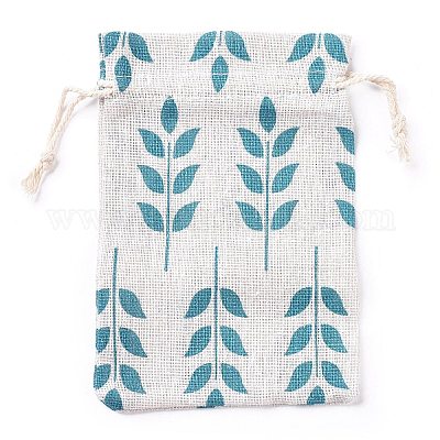 Linenette Drawstring Bags&nbsp;CON-PW0001-078A-12-1