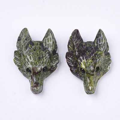 Natural Dragon Blood Jasper Pendants&nbsp;G-S336-69-03-1