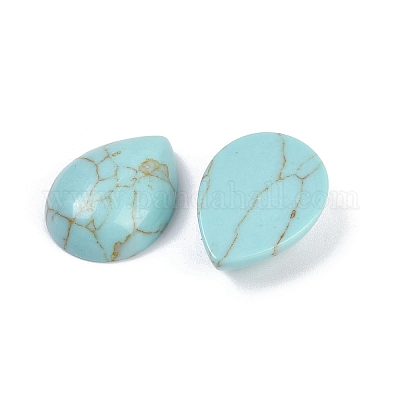 Dyed Synthetic Turquoise Cabochons&nbsp;G-H094-01A-23-1