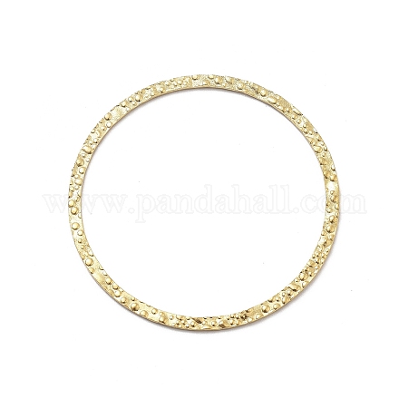Wholesale 304 Stainless Steel Textured Linking Rings Wholesale 304 Stainless Steel Textured Linking Rings