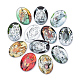 Flatback Glass Cabochons&nbsp;X-GGLA-S034-25x18-028-1
