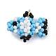 Seed Beads Beaded Charms&nbsp;PALLOY-MZ00382-2