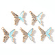 Alloy Enamel Pendants&nbsp;ENAM-R058-03B-1