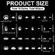16 Styles Cubic Zirconia Cabochons&nbsp;ZIRC-ME0001-05-2