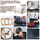 Round Waxed Polyester Thread String&nbsp;YC-OC0001-07B-02-6