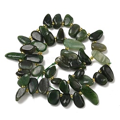 Natural Canadian Jade Beads Strands&nbsp;G-P604-A03-01
