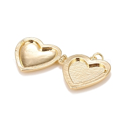 Brass Locket Pendants&nbsp;KK-A161-09G