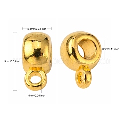 Tibetan Style Tube Bails&nbsp;WAB017H-G-RS