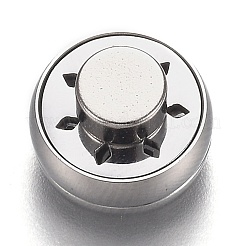 304 Stainless Steel Diffuser Locket Aromatherapy Essential Oil&nbsp;AJEW-N025-03P