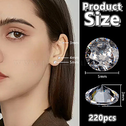 Cubic Zirconia Cabochons&nbsp;ZIRC-FG0001-09C
