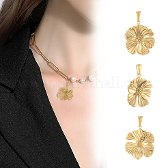 8Pcs 8 Styles 304 Stainless Steel Pendants&nbsp;STAS-BBC0007-59