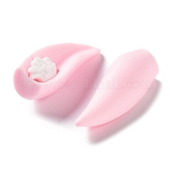 3D Animal Ear Opaque Resin Cabochons&nbsp;CRES-P029-B05