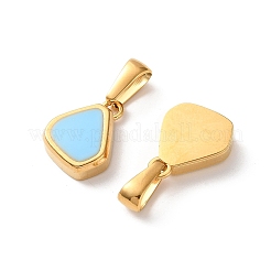304 Stainless Steel Enamel Charms&nbsp;SA-CBA2A5E-05G