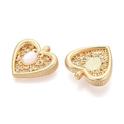 Natural White Shell Pendants&nbsp;KK-N287-13G