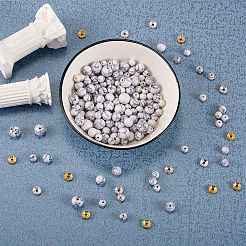 175Pcs Synthetic Turquoise Round Beads for DIY Jewelry Making&nbsp;DIY-SZ0006-02