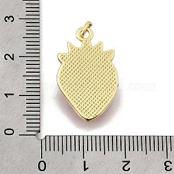 Brass Enamel Pendants&nbsp;KK-Z104-06G-06