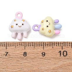 Alloy Enamel Pendants&nbsp;AL-CBA90C6-07
