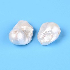 Natural Cultured Freshwater Baroque Style Keshi Pearl Beads&nbsp;PEAR-N012-J21-01