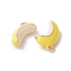 2Pcs Brass Enamel Pendants&nbsp;KK-YW0001-71