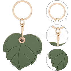 1Pc PU Imitation Leather Keychains&nbsp;KEYC-SP0001-45