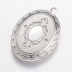 Brass Locket Pendants&nbsp;X-KK-N0116-054P