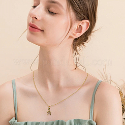 20Pcs Brass Micro Pave Cubic Zirconia Pendants&nbsp;KK-SC0007-24