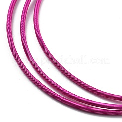 Iron Spring Chains Stretch Bracelets&nbsp;BJEW-M057-01D