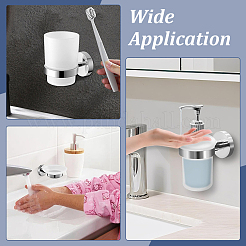 304 Stainless Steel Holders for Bathroom&nbsp;ODIS-WH0038-296P
