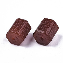 Carved Natural Agate Beads Strands&nbsp;G-T131-90