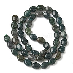 Natural Moss Agate Beads Strands&nbsp;G-Z006-A41