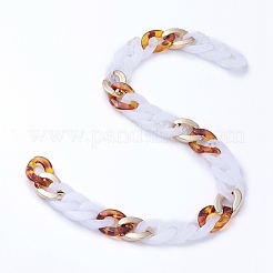 Handmade CCB Plastic Curb Chains&nbsp;AJEW-JB00680-06
