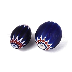 Handmade Millefiori Glass Barrel Beads&nbsp;LA-N002-19C